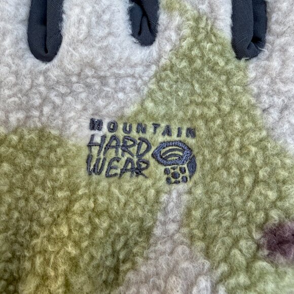 MOUNTAIN HARDWEAR HICAMP SHERPA GLOVES UNISEX LARGE WINTER WARM Camouflage NEW - Picture 3 of 8